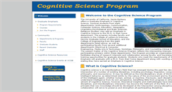 Desktop Screenshot of cogsci.ucsb.edu