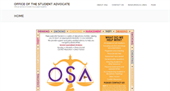 Desktop Screenshot of advocate.as.ucsb.edu