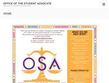 Tablet Screenshot of advocate.as.ucsb.edu