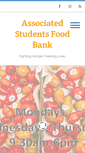 Mobile Screenshot of foodbank.as.ucsb.edu
