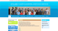 Desktop Screenshot of clas.sa.ucsb.edu