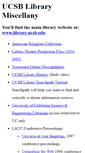 Mobile Screenshot of misc.library.ucsb.edu