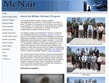 Tablet Screenshot of mcnair.ucsb.edu