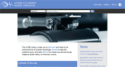 Desktop Screenshot of cylinders.library.ucsb.edu