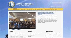 Desktop Screenshot of cs.ucsb.edu