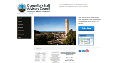Desktop Screenshot of csac.ucsb.edu