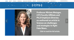 Desktop Screenshot of cits.ucsb.edu