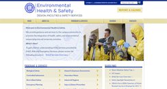 Desktop Screenshot of ehs.ucsb.edu