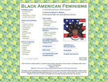 Tablet Screenshot of blackfeminism.library.ucsb.edu