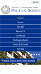 Mobile Screenshot of polsci.ucsb.edu