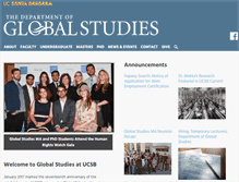 Tablet Screenshot of global.ucsb.edu