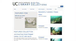 Desktop Screenshot of digital.library.ucsb.edu