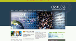 Desktop Screenshot of cns.ucsb.edu