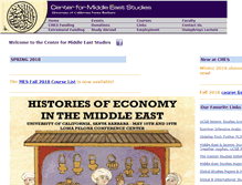 Tablet Screenshot of cmes.ucsb.edu