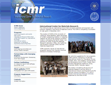 Tablet Screenshot of icmr.ucsb.edu