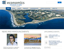 Tablet Screenshot of econ.ucsb.edu