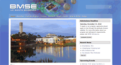 Desktop Screenshot of bmse.ucsb.edu