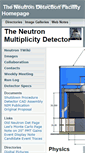 Mobile Screenshot of neutron.physics.ucsb.edu