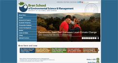 Desktop Screenshot of esm.ucsb.edu