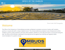 Tablet Screenshot of ombuds.ucsb.edu