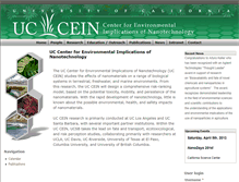 Tablet Screenshot of cein.ucsb.edu