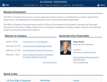 Tablet Screenshot of ap.ucsb.edu