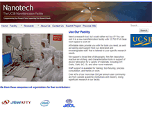 Tablet Screenshot of nanotech.ucsb.edu