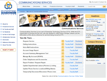 Tablet Screenshot of commserv.ucsb.edu
