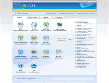 Tablet Screenshot of my.sa.ucsb.edu